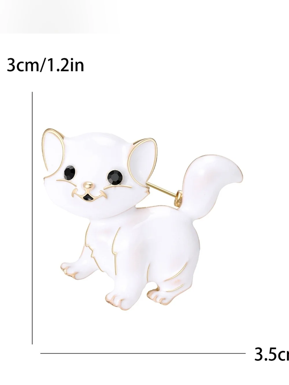 VQ Cat Brooch